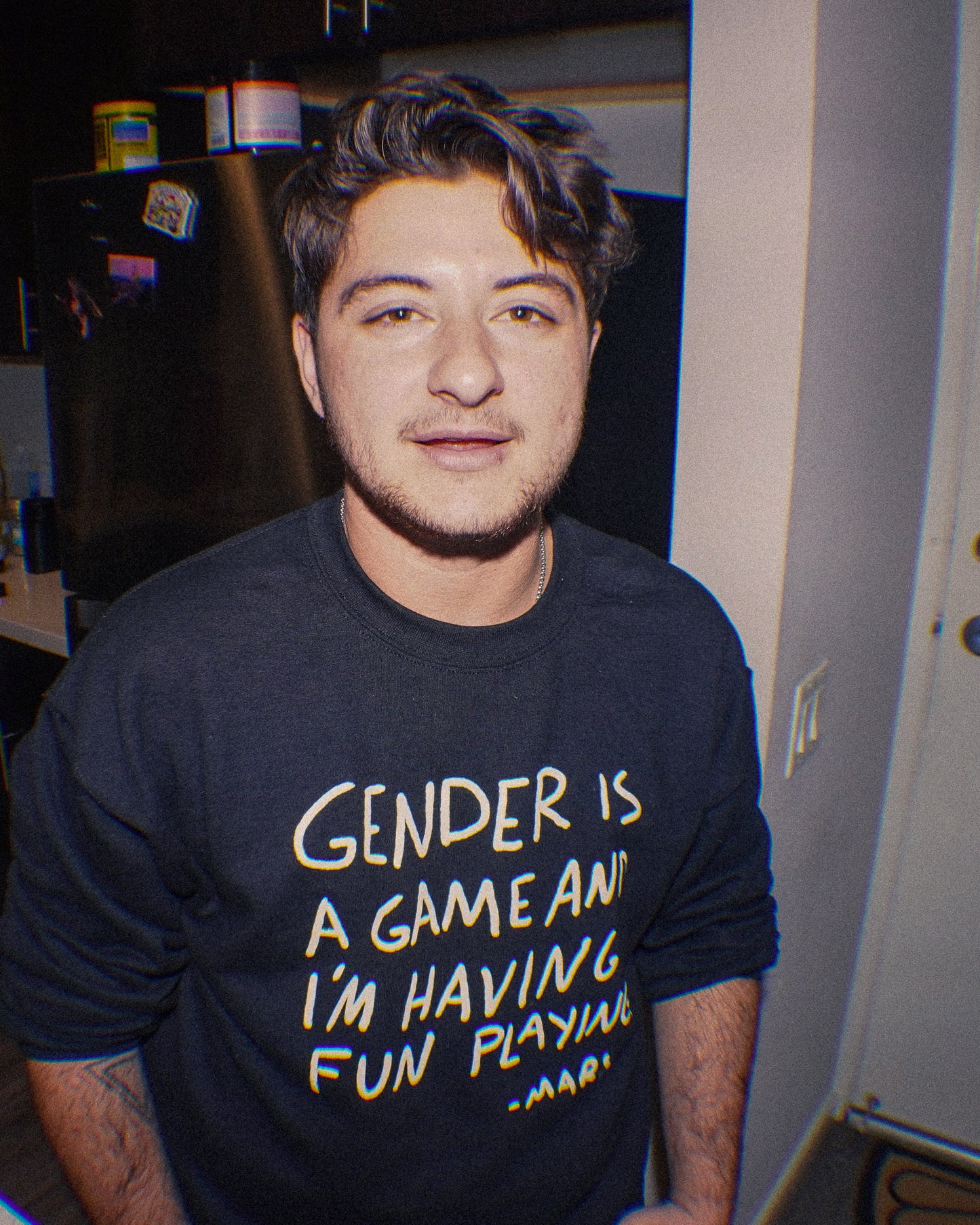 GENDER IS A GAME SWEATER