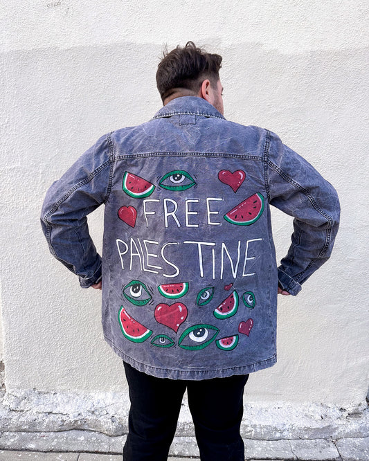 Help Yara's Family Escape Gaza: Buy a Custom Jacket or Donate to Win!