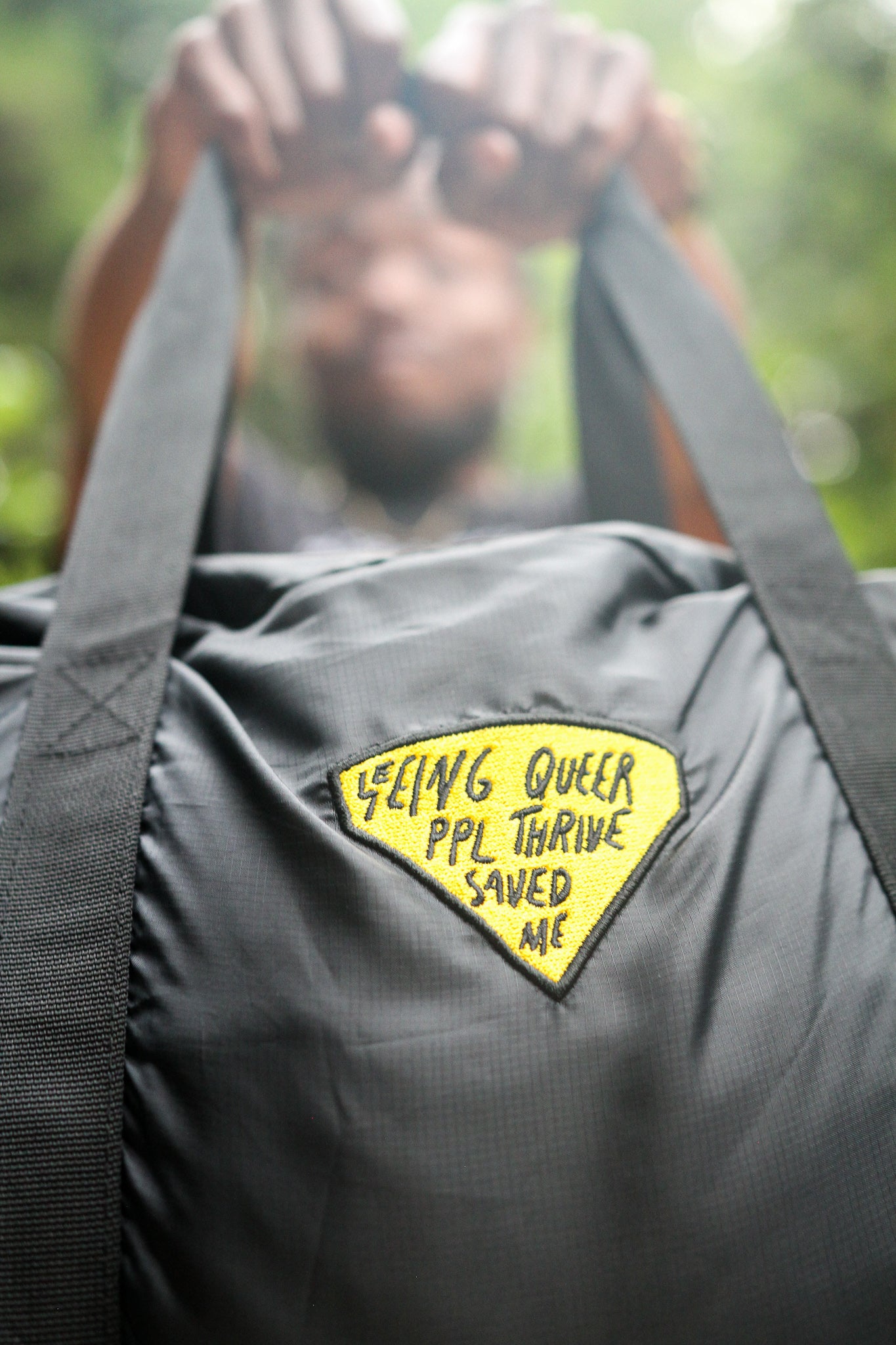 Seeing Queer Ppl Thrive Saved My Life Duffel Bag