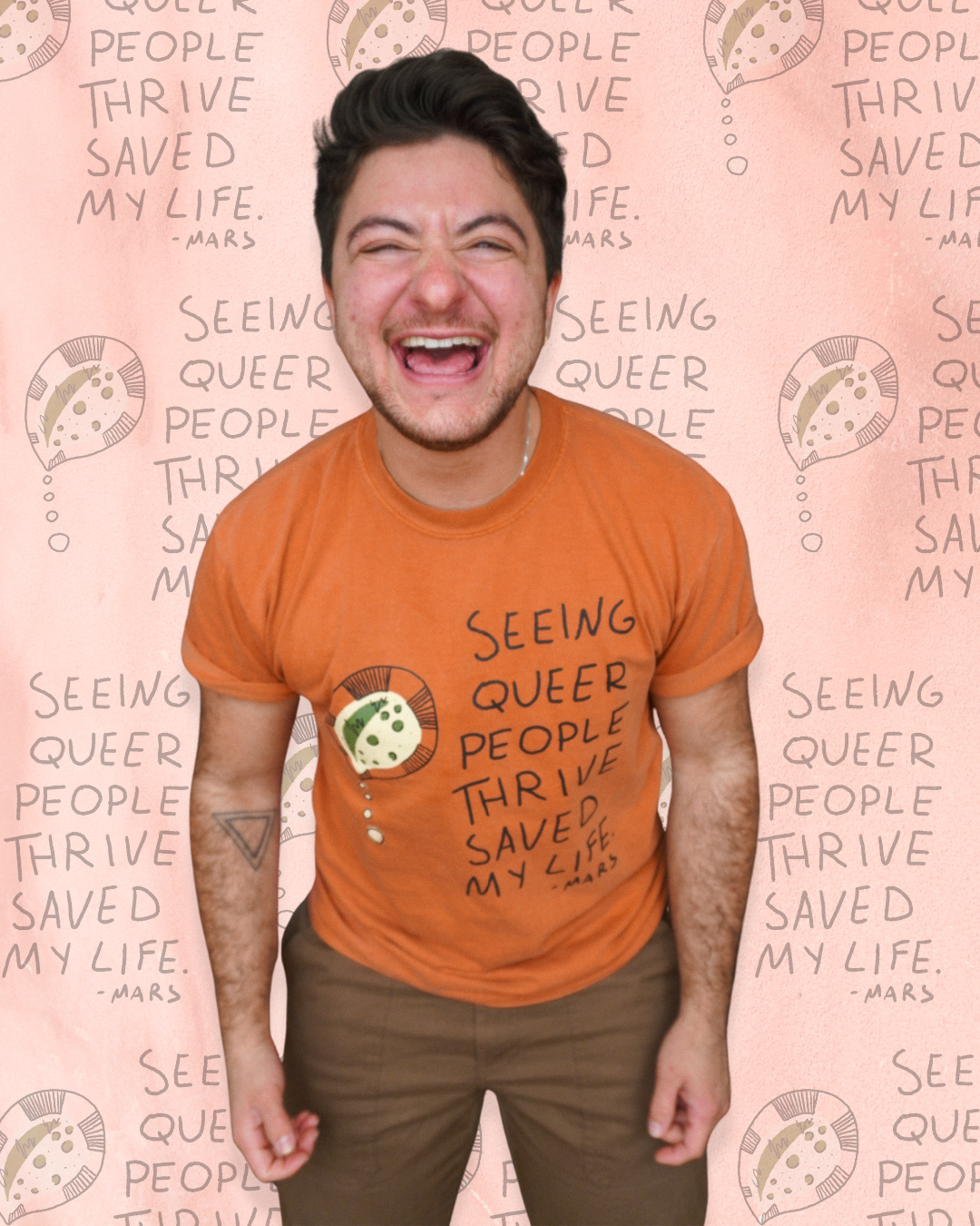 Seeing Queer People Thrive Saved My Life Shirt