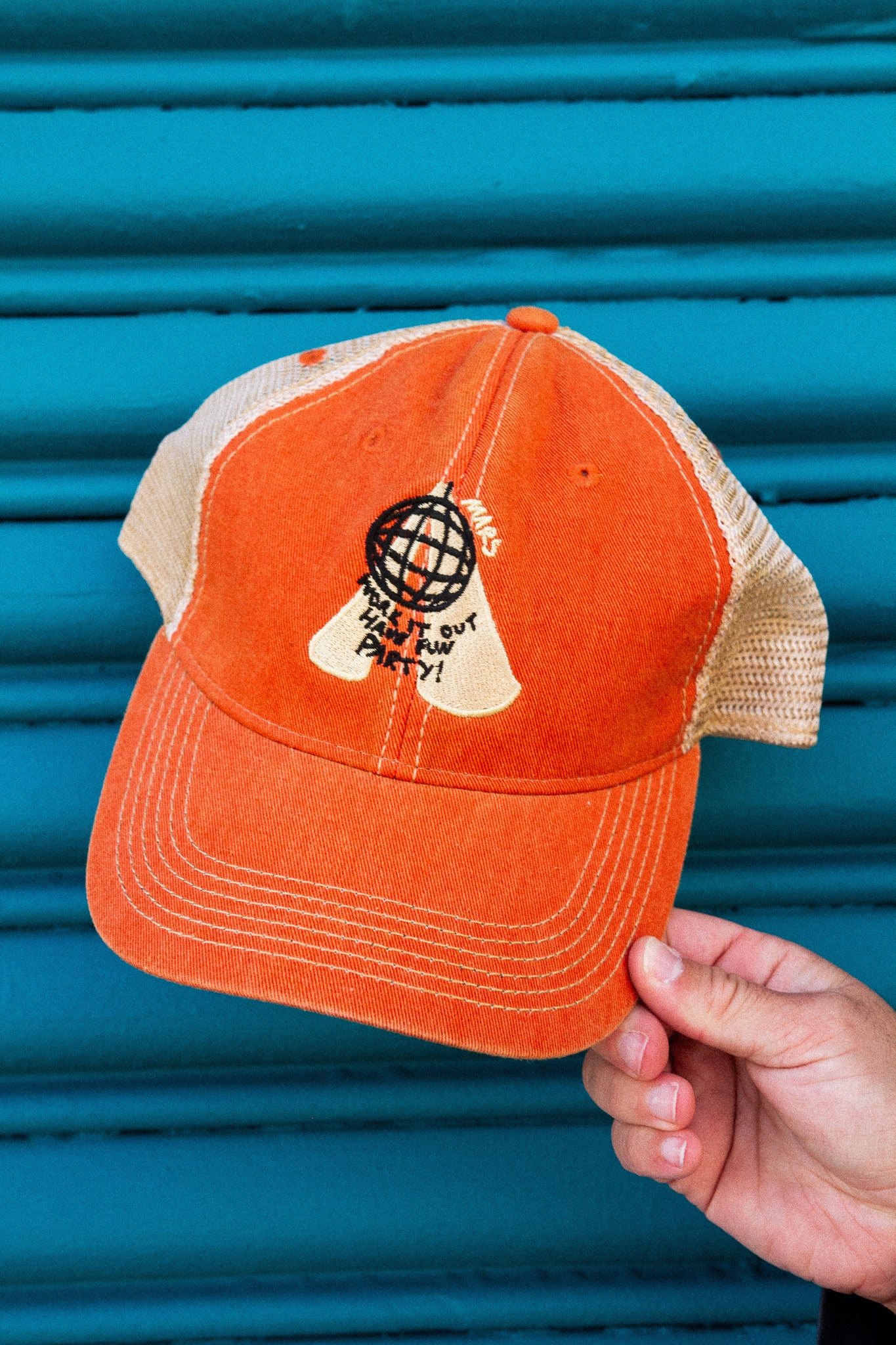 Work it Out, Have fun, and Party Trucker Hat