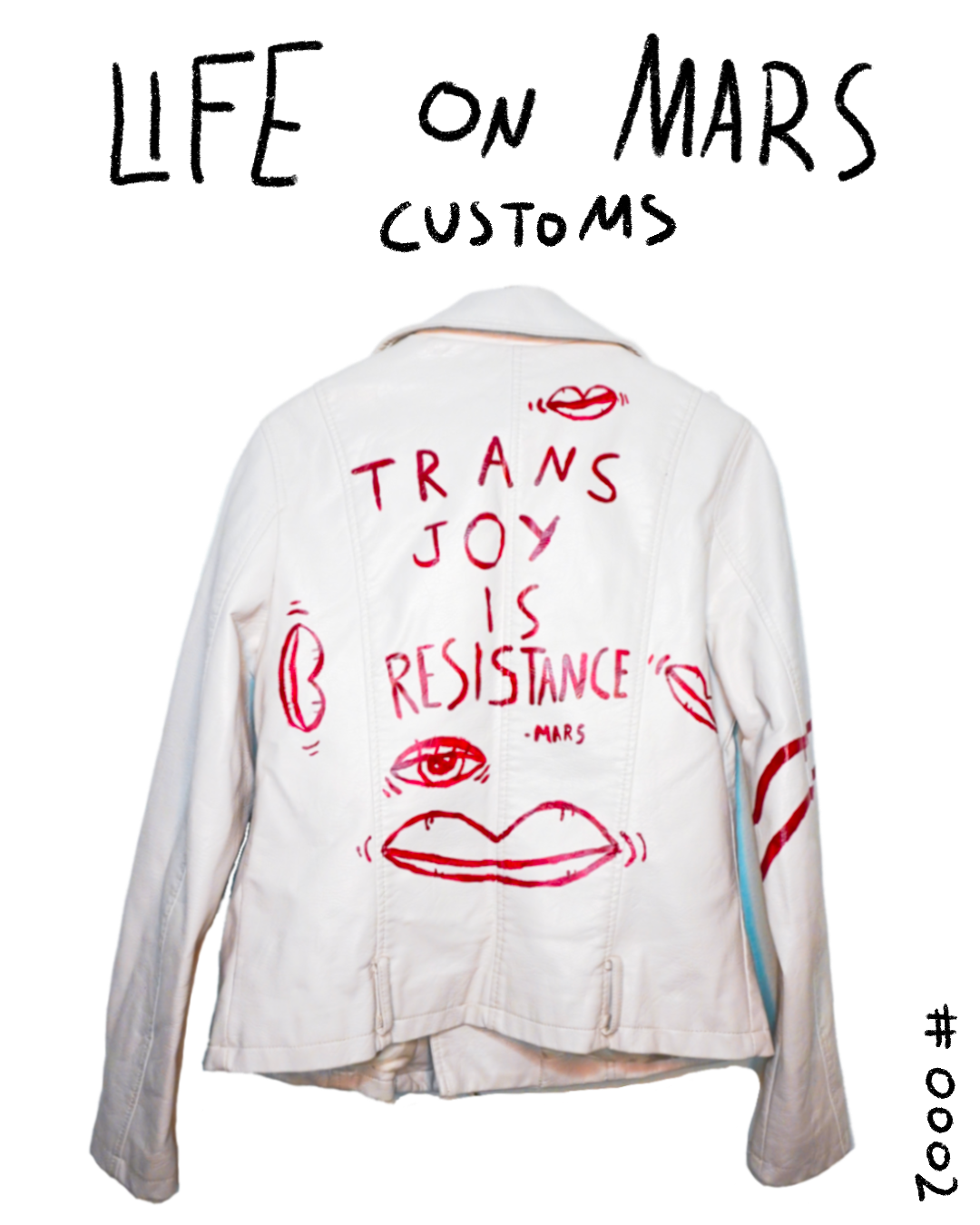 Life on mars leather on sale jacket